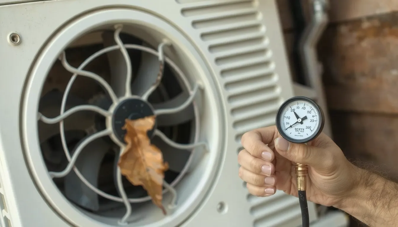climatiseur qui ne rejette pas d'air chaud