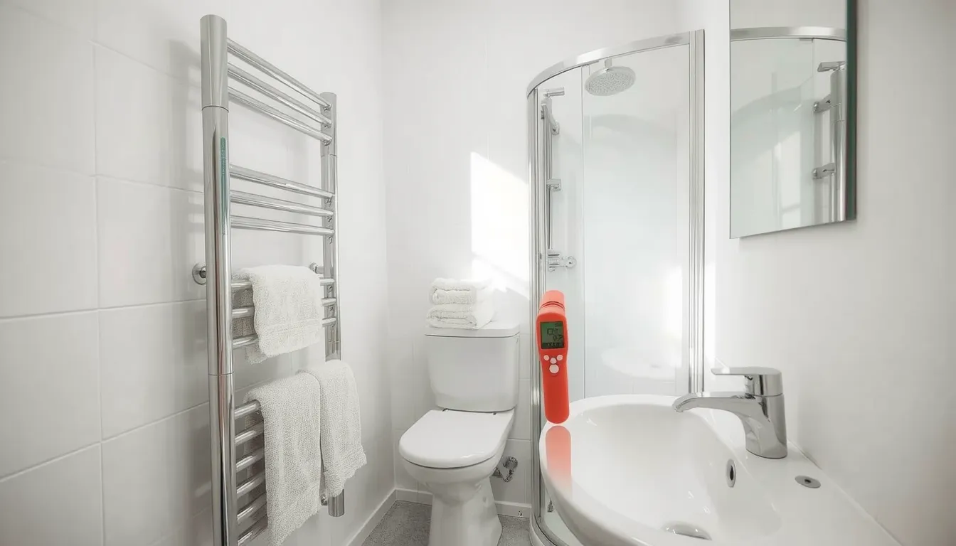puissance sèche-serviette salle de bain 5 m2